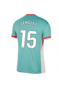 Atletico Madrid Clement Lenglet #15 Fotballdrakt Borte Klær 2024-25 Korte ermer